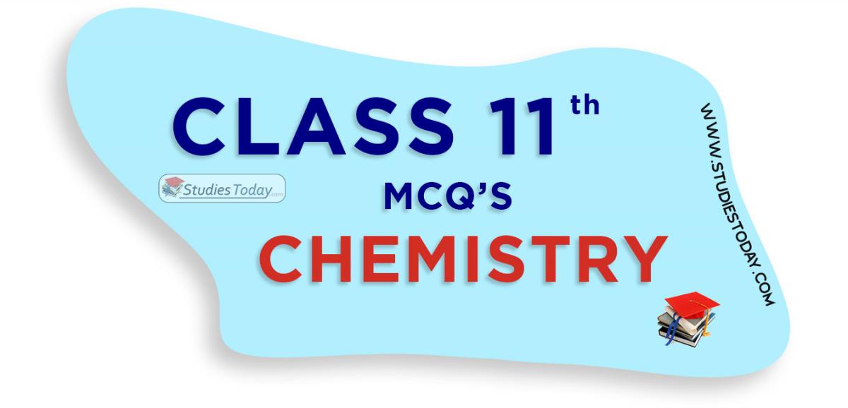 MCQ Class 11 Chemistry With Answers Pdf Download